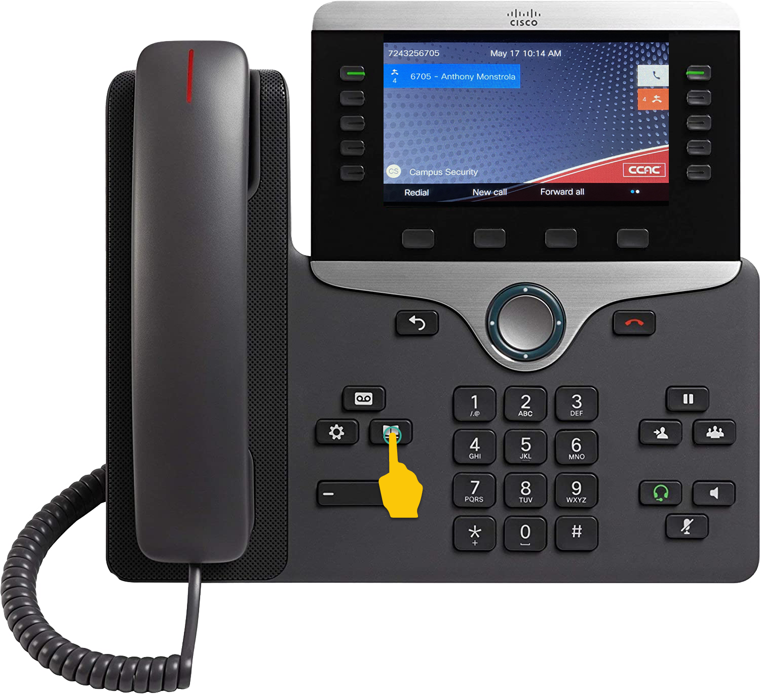 Accessing the Phone Directory from your Desk Phone CCAC's Help Center