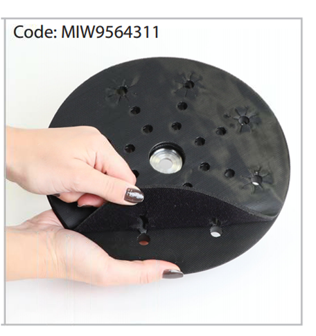 Accessoire Ponçeuse Backing Pad MIRKA 225 Mm - Pour LEROS 950CV - 8