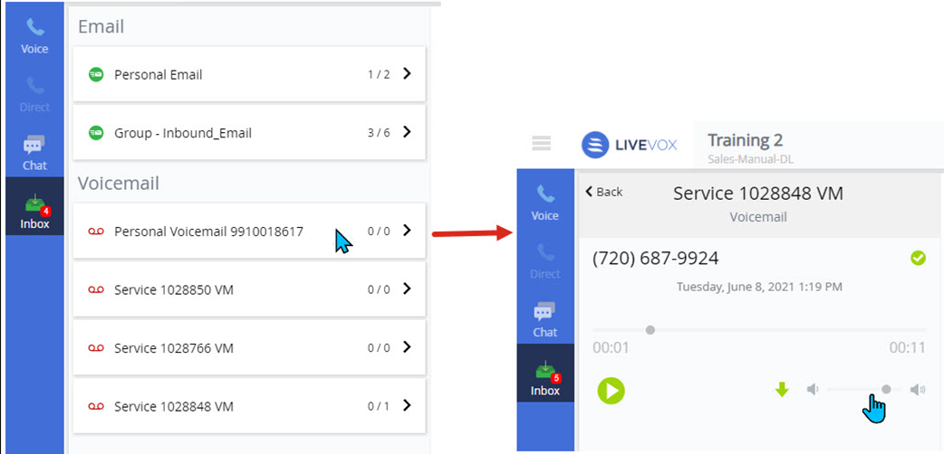 How to Access a Voicemail and Record a Greeting LiveVox