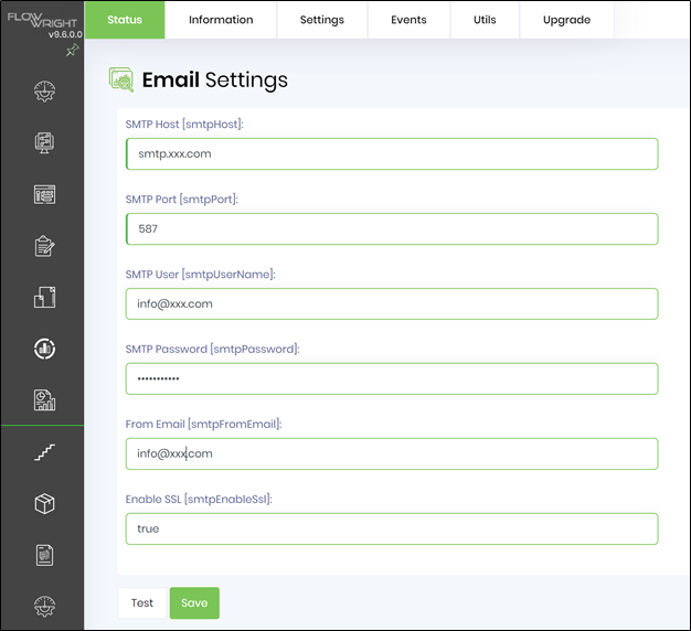 Email step flowwright