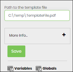 generateOutputDoc Step - FlowWright
