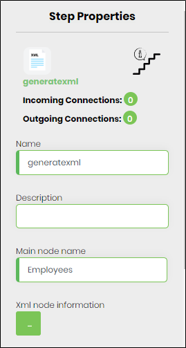 generateXML Step - FlowWright