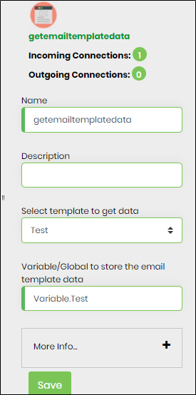 Gets email template data - FlowWright