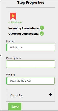 Milestone Step - FlowWright