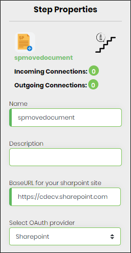spMoveDocument Step - FlowWright