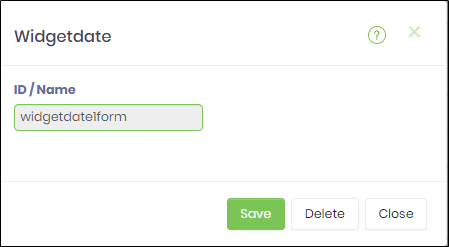 WidgetDate Widget - FlowWright