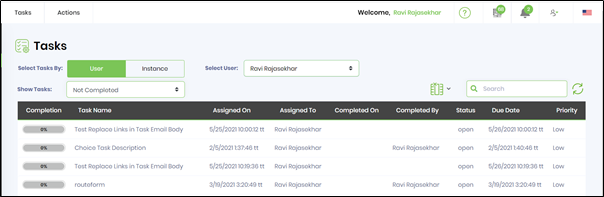 Using replace links in Task workflow step email body - FlowWright