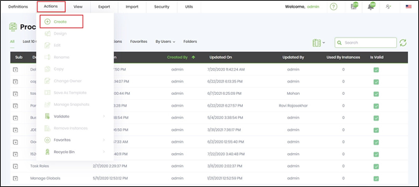 Process Definitions - FlowWright