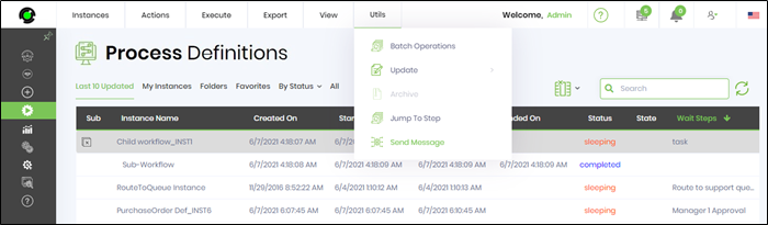 Send Message - FlowWright