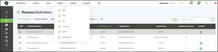 Export / Import Step Properties - FlowWright