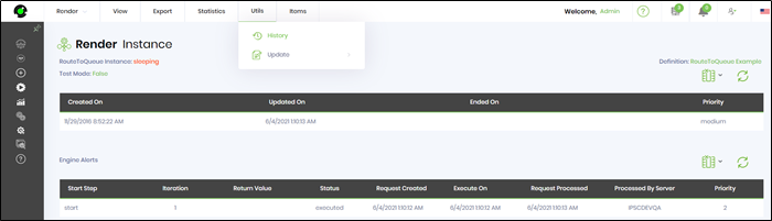 Render process instances - FlowWright