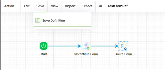 Routing a form within the process - FlowWright
