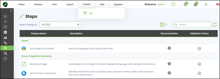 Import a step - FlowWright