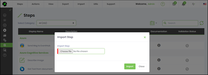 Import a step - FlowWright