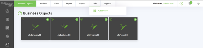 Auto-detect business objects - FlowWright