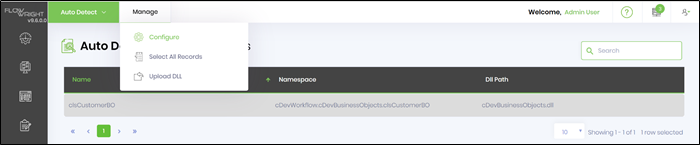 Auto-detect business objects - FlowWright