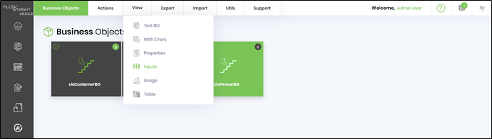 Business object properties - FlowWright