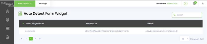 Auto-detect form widgets - FlowWright
