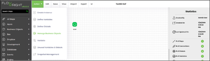 Business Object - FlowWright