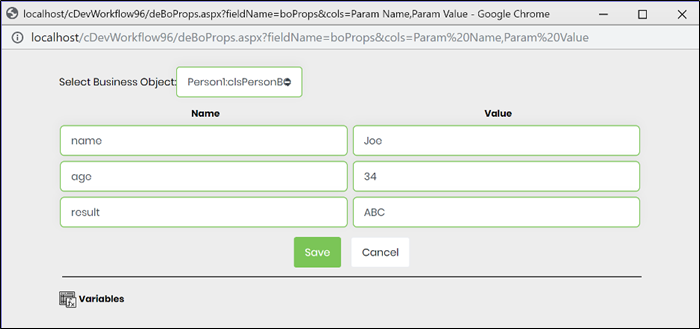 Business Object - FlowWright
