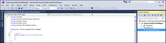 Dashboard Bar Chat Widget - FlowWright