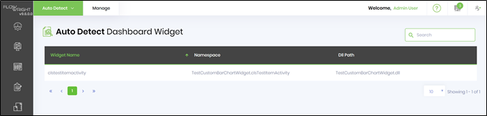 Dashboard Bar Chat Widget - FlowWright