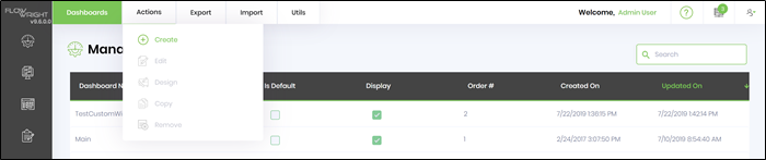 Dashboard Bar Chat Widget - FlowWright