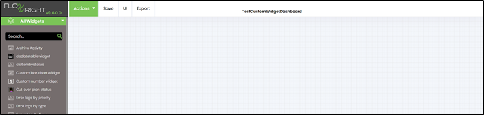 Dashboard Bar Chat Widget - FlowWright
