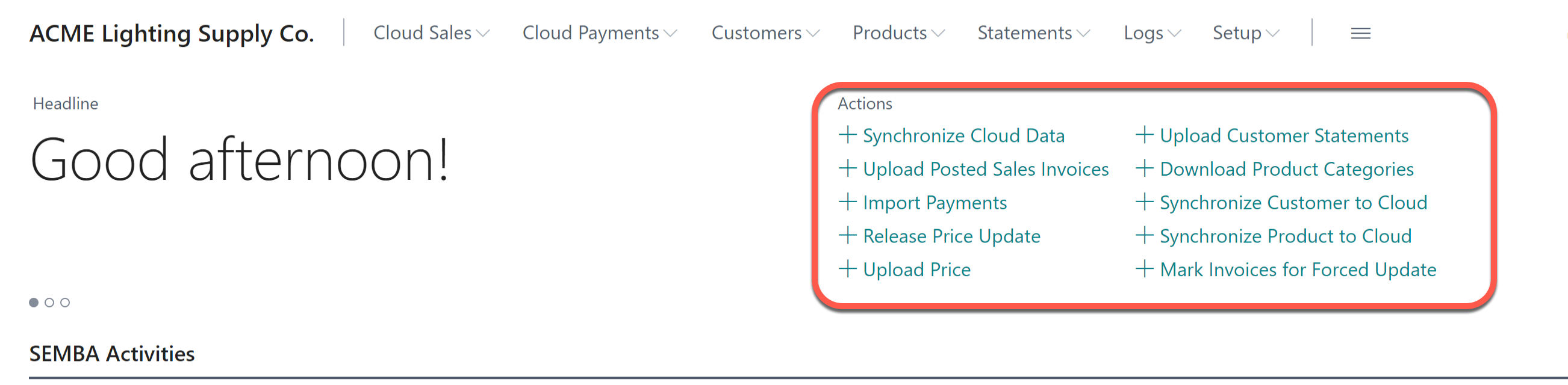 Data Synchronization – Help Center