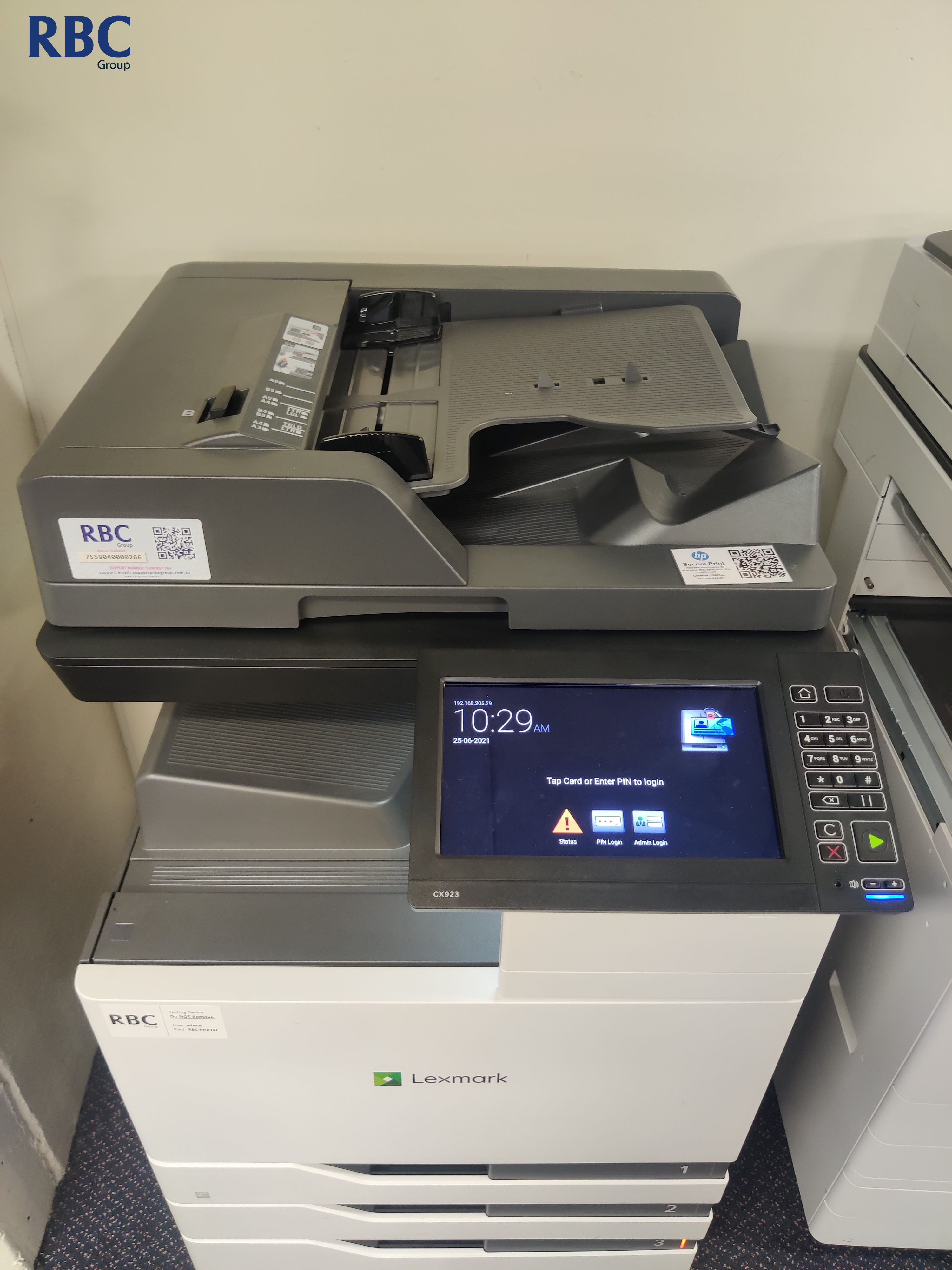 Lexmark Lines on Page when Scanning or Copying – QPC Group