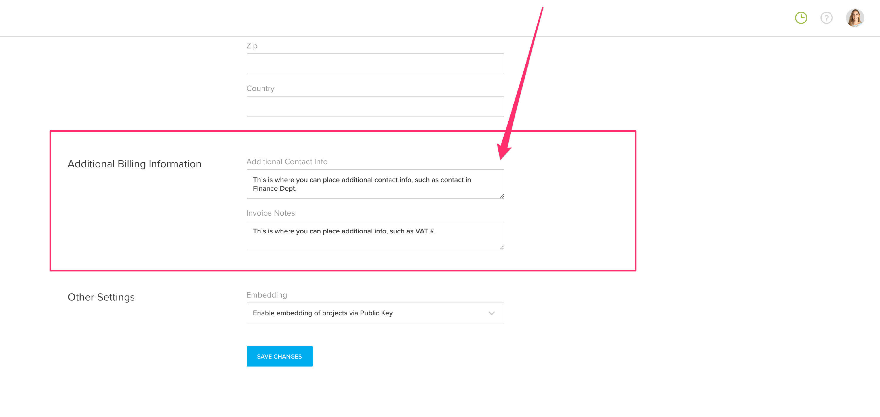 Access And Update Billing Information Invoices