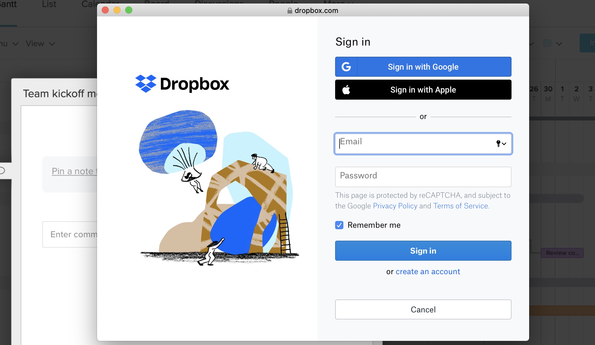 shared dropbox