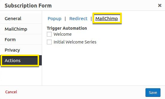 Mailchimp Integration Shortcode: Subscription Form 5 File