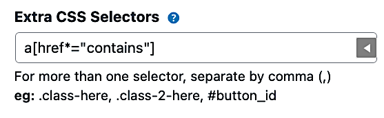 Extra Css Selector Link Attribute Placeholder