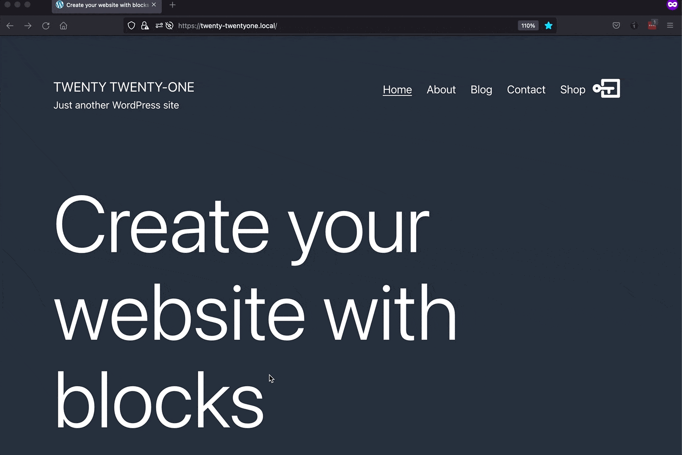 Demo of how to close a popup