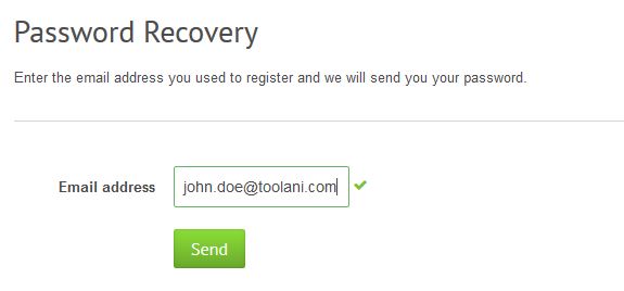 Passwort vergessen 2