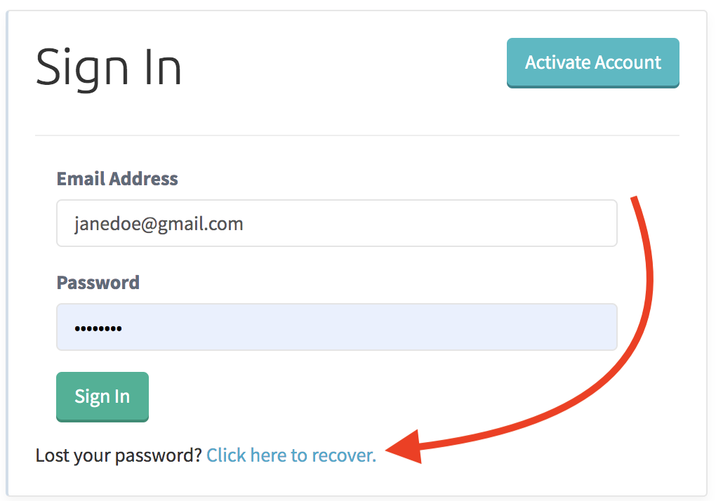 Resetting Your Password Help Portal