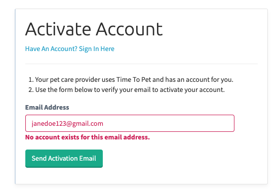 Activating Your Account | Help - Portal