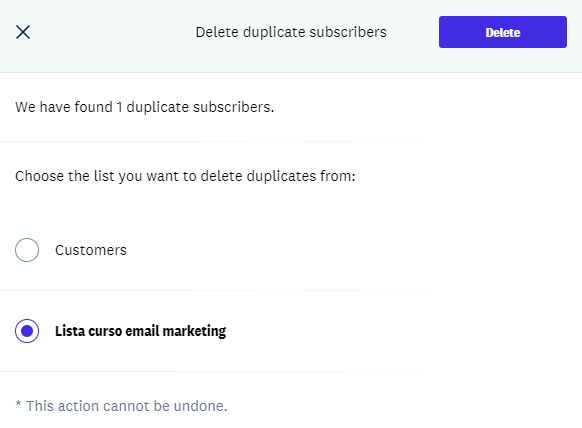 remove repeat subscribers email marketing list