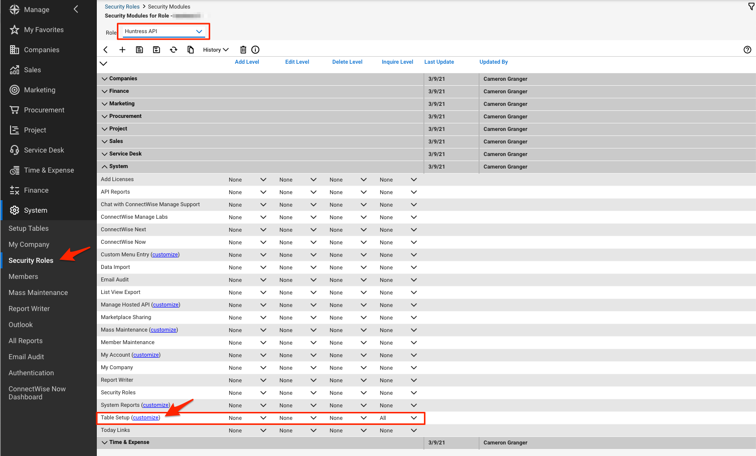 ConnectWise Manage PSA - Incident Report Integrations – Huntress ...