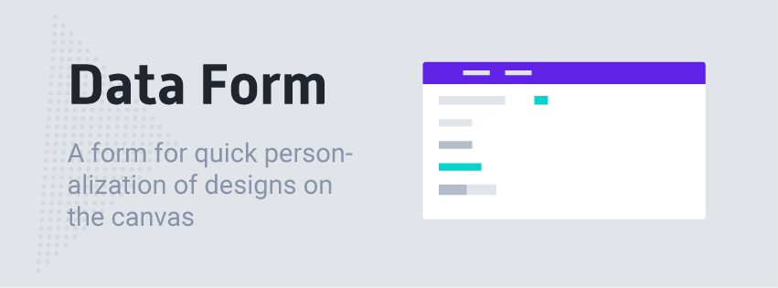 Data Form module banner