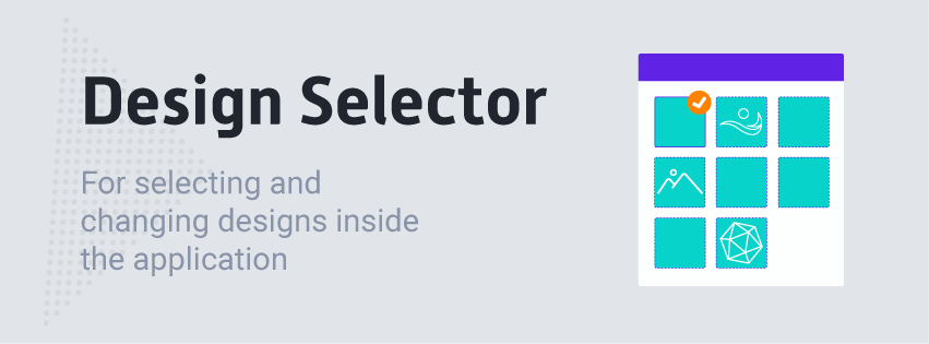 Design Selector module banner