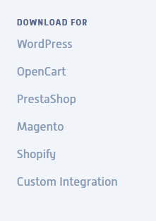 Shopify icon on the PitchPrint website