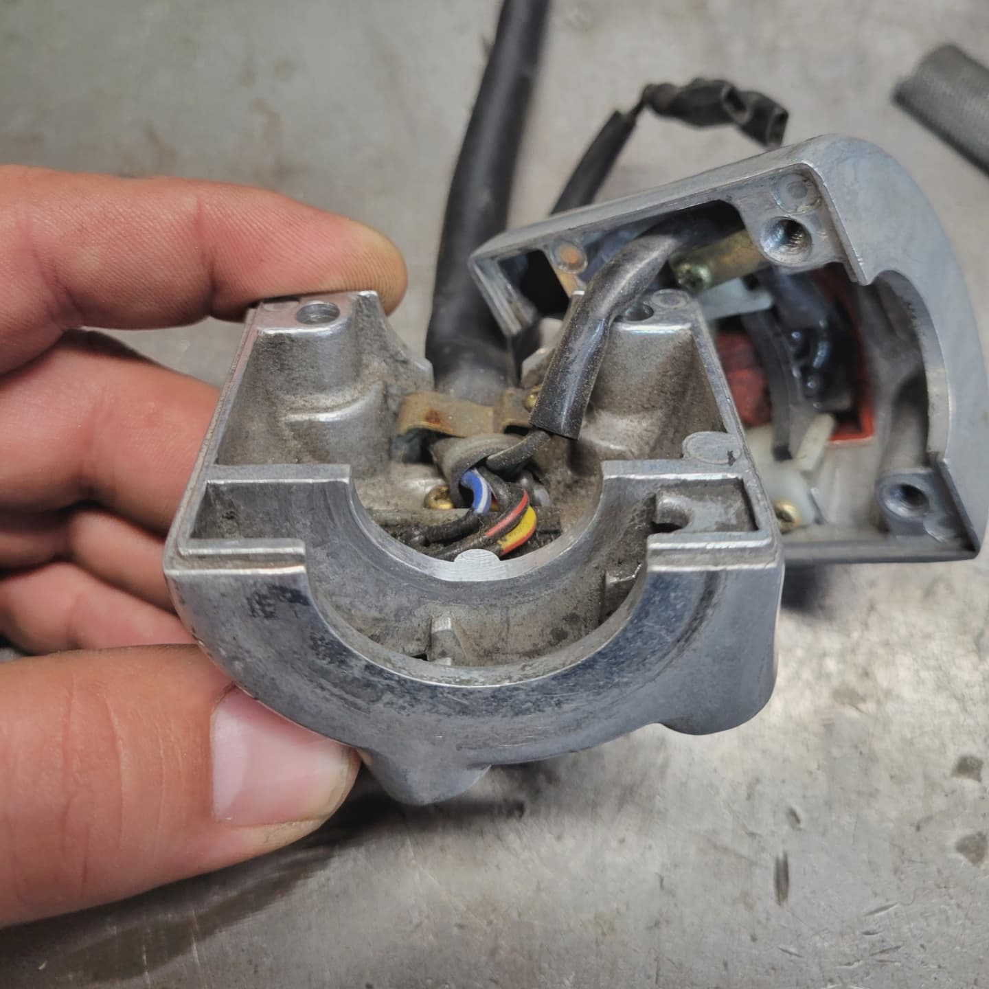 Stock Switch Assembly with Locating Nipple Removed