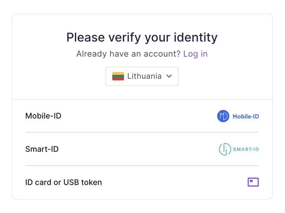 How to register a Dokobit account and log in to the portal – Support