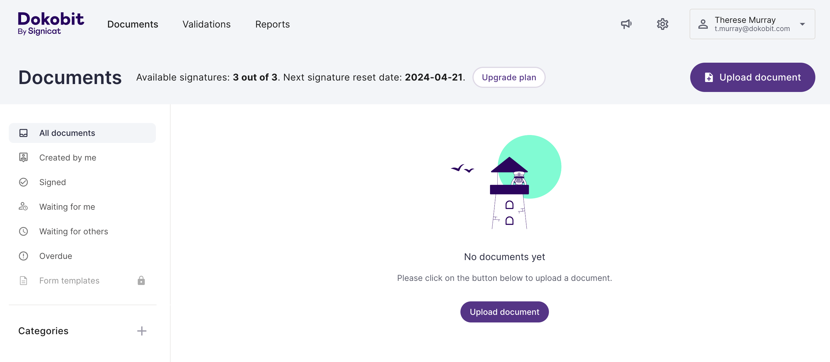 How to register a Dokobit account and log in to the portal – Support