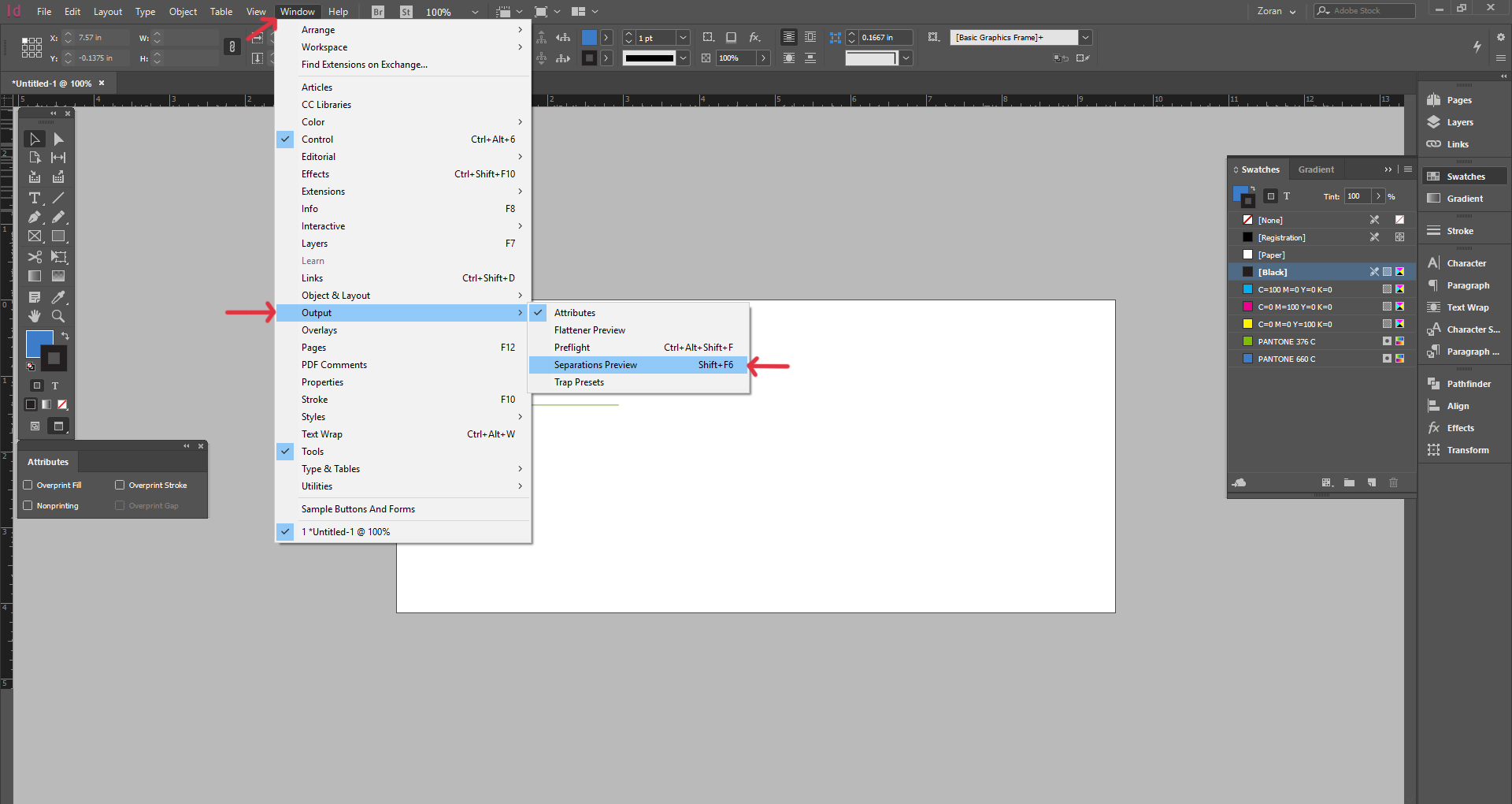 How to create a Pantone ink design in Adobe InDesign Newprint Help