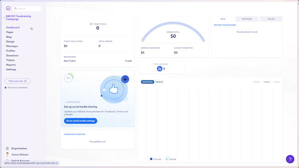 Screen Rec. - Direct Debit Setup, 2023