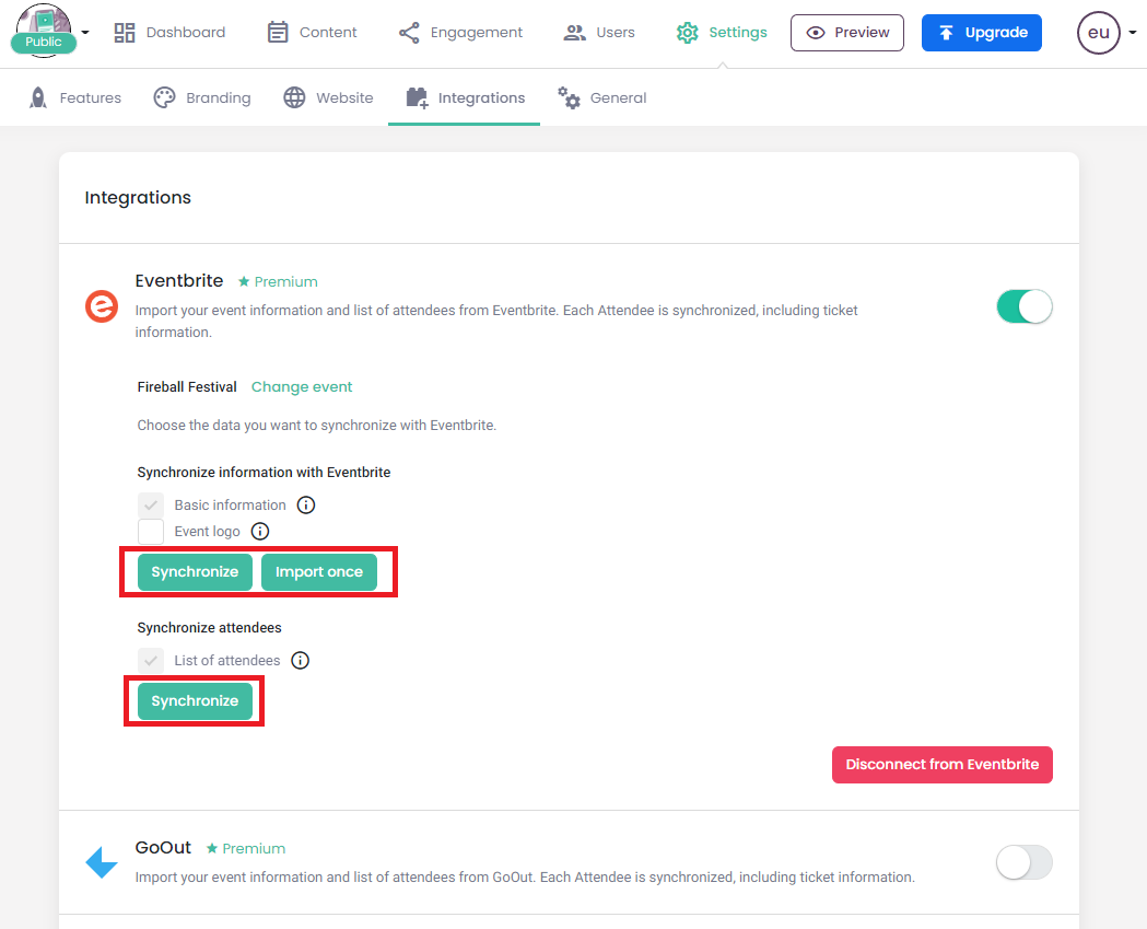 Eventee will keep your attendee list updated in real-time, eliminating the need for manual updates and ensuring accuracy and efficiency.