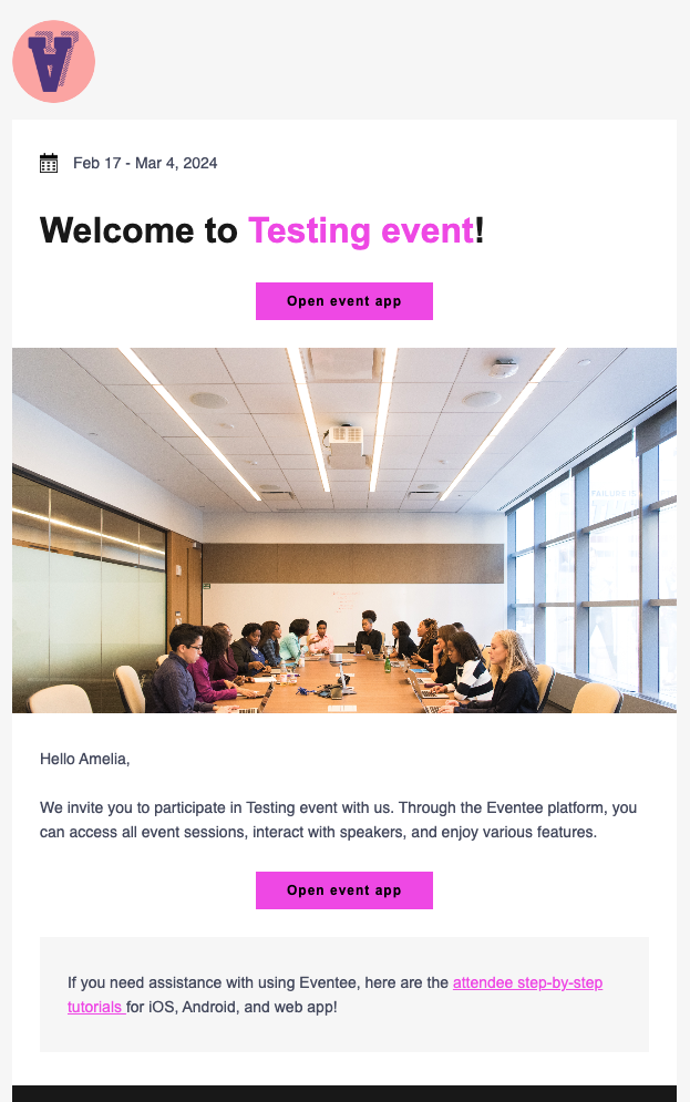 Stand out from your competitors by customizing your mails.